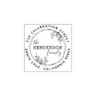 Adresse de retour de la couronne botanique tirée à