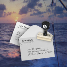 Adresse du crochet de pêche Timbre en caoutchouc