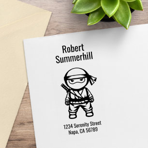 Tampons Encreurs Adresse du petit guerrier de Ninja