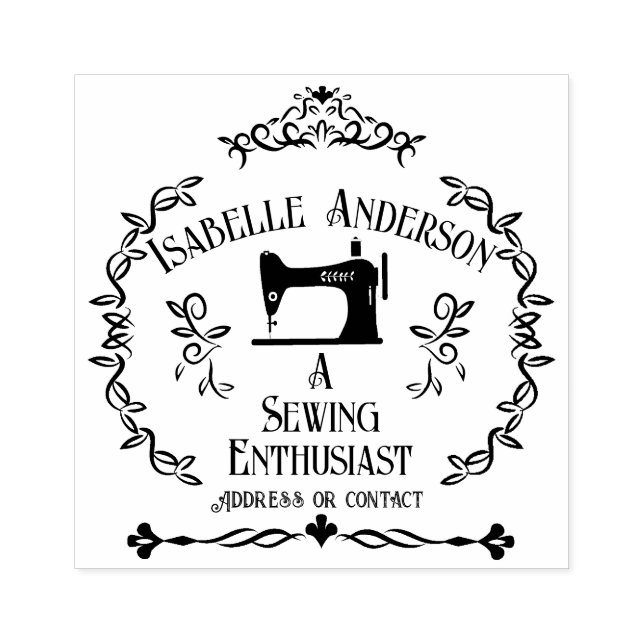 Tampons Encreurs Aimer Coudre Vintage (Impression)