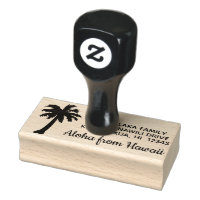 Aloha from Hawaii Palm Tree Retourne l'adresse Tim