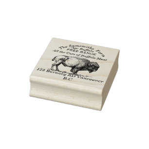 Tampons Encreurs American Buffalo Bison Family Farm
