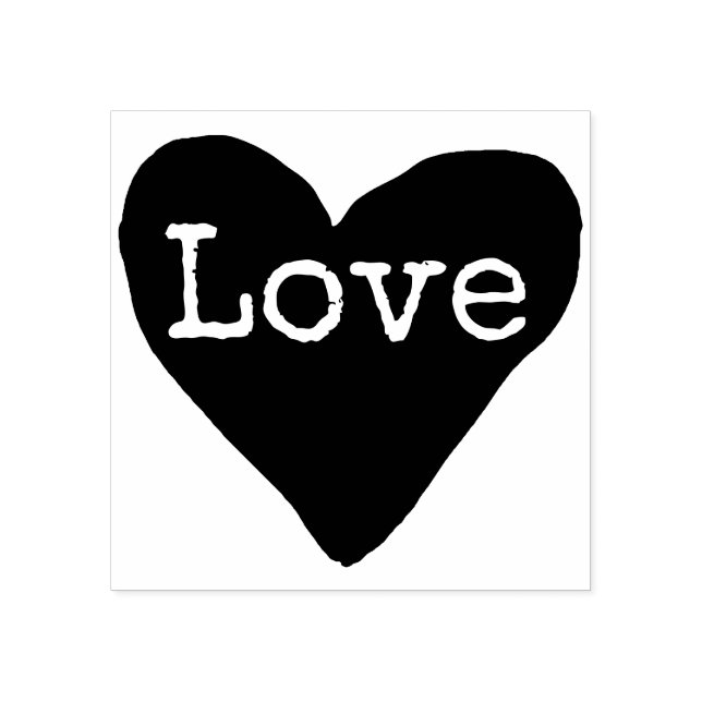 Tampons Encreurs Amour du coeur (Impression)
