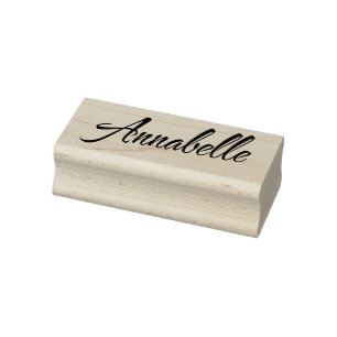 Tampons Encreurs Annabelle nom en cursive décorative