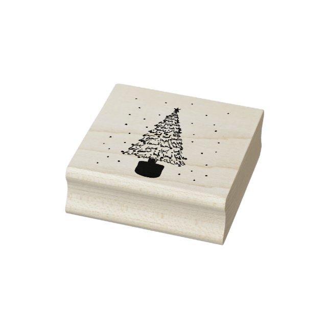 Tampons Encreurs Arbre de Noël moderne (Tampon)