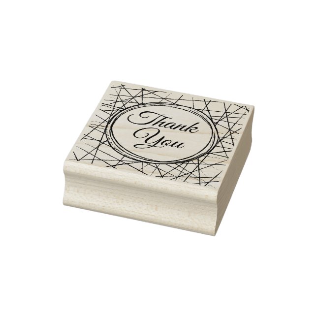 Tampons Encreurs Art moderne géométrique dessiné à la main (Tampon)