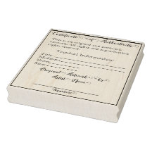 Authentification d'oeuvres personnalisables Imprim