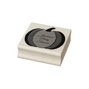 Tampons Encreurs Baby shower Citrouille neutre genre mignon Orange