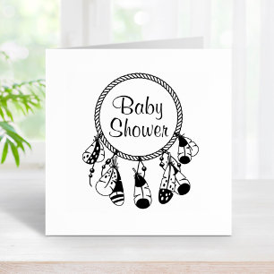Tampons Encreurs Baby shower de Boho Tribal Dreamcatcher