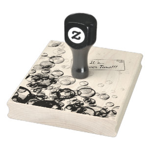 Tampons Encreurs Baby shower Rainbow Soap Bubbles