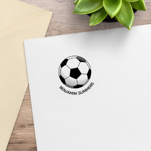 Tampons Encreurs Ballon de football personnalisé nom 1x1