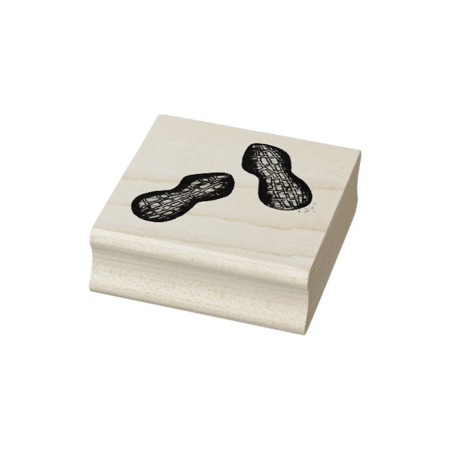 Tampons Encreurs Ballpark rôti cacahuètes noix Snack Aliments Trait (Tampon)