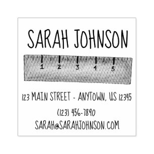 Tampons Encreurs Bâton de mesure en bois Bâton de mesure École ense