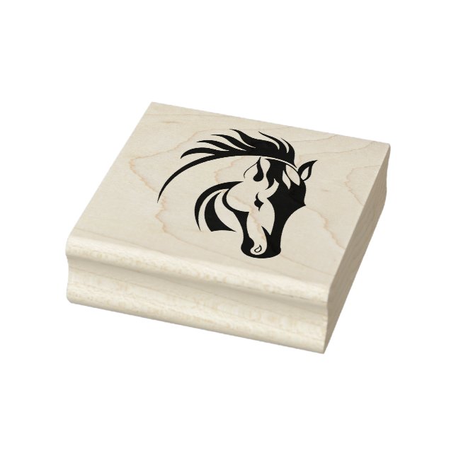 Tampons Encreurs Beau Cheval Design Timbre en bois (Tampon)