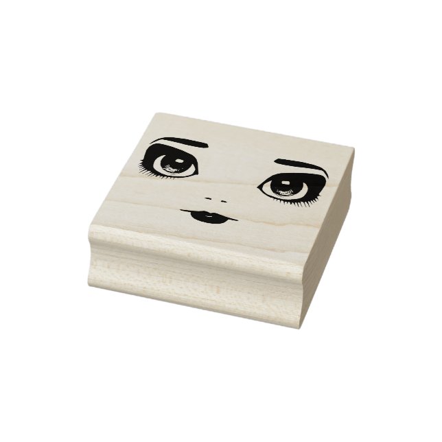 Tampons Encreurs Big eye Doll Face (Tampon)