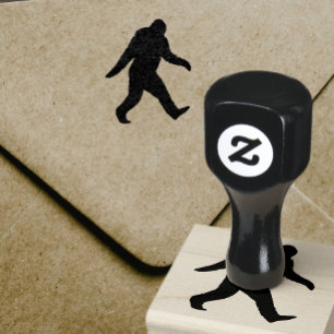 Tampons Encreurs Bigfoot Silhouette Sasquatch Squatch