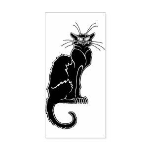 Tampons Encreurs Black Cat rubber stamp