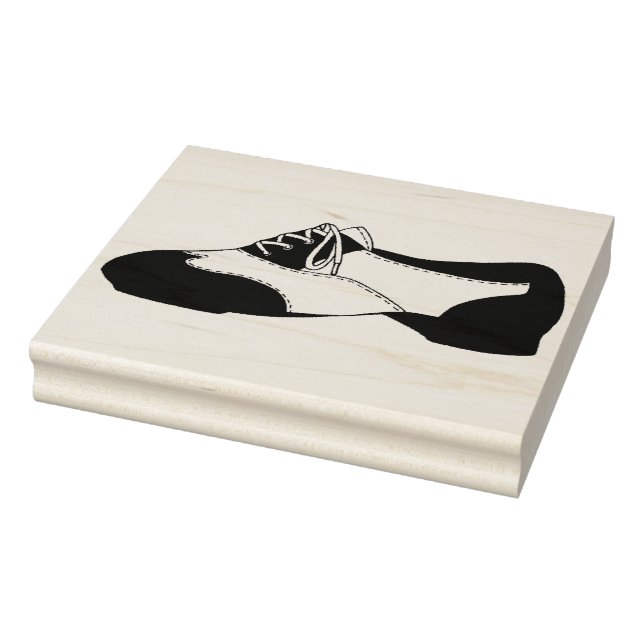 Tampons Encreurs Black Tapdance Oxford Tap Dance Chaussure Enseigna (Tampon)