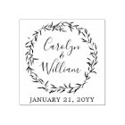 Bois rustique & Botanique Feuille Papeterie Mariag