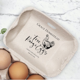 Tampons Encreurs Boîte d'œufs de poule mignonne en liberté Ajouter