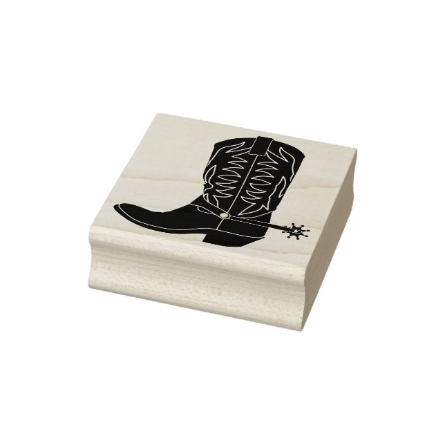 Tampons Encreurs Boot Cowboy / Cowgirl (Tampon)