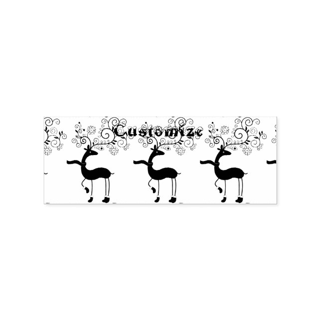 Tampons Encreurs Buffalo Plaid Christmas Deer Thunder_Cove (Impression)