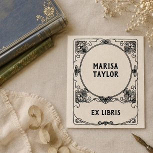 Tampons Encreurs Cadre Art nouveau ex libris