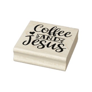 Tampons Encreurs Café et Jésus