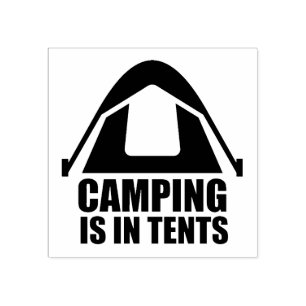 Tampons Encreurs Camping en Tentes