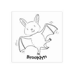 Tampons Encreurs Caricature de vol de chauve-souris