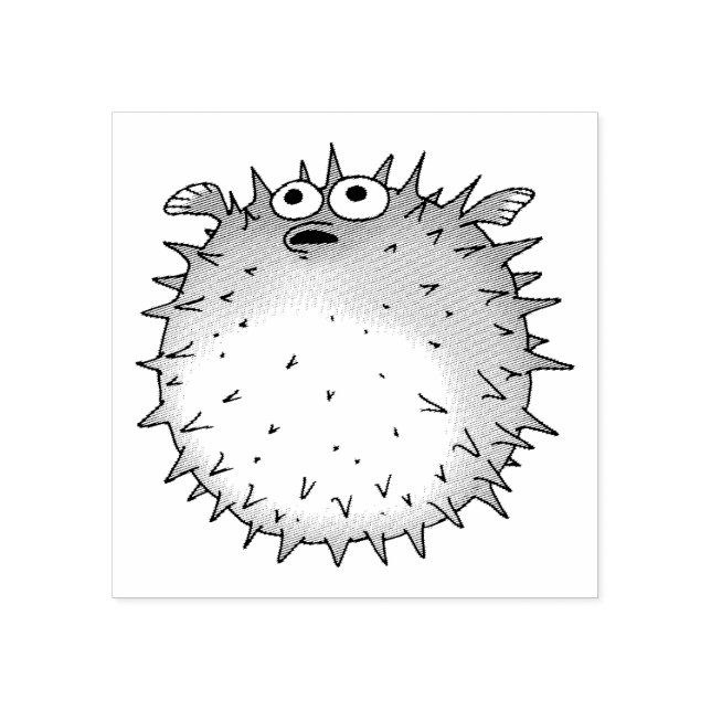 Tampons Encreurs caricature poissonnière (Impression)
