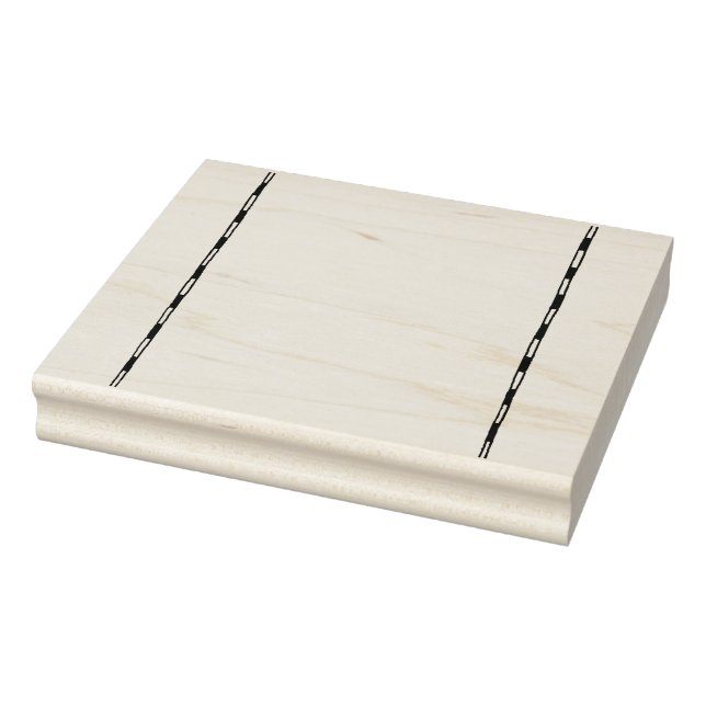 Tampons Encreurs Carte Bordures latérales Grand Timbre en caoutchou (Tampon)