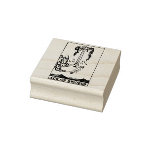 Tampons Encreurs Carte Tarot : Ace of Swords Personnalisé