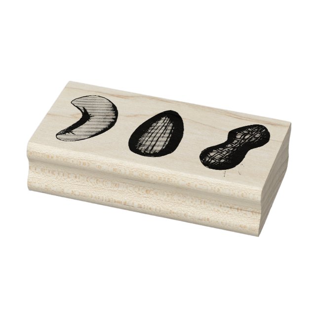 Tampons Encreurs Cashew Almond Arachide noix Snack (Tampon)