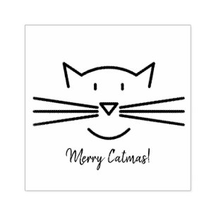 Tampons Encreurs Cat Whiskers Design Art Stamp