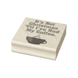 Tampons Encreurs Ce n'est pas Noël tant que je n'ai pas eu mon timb