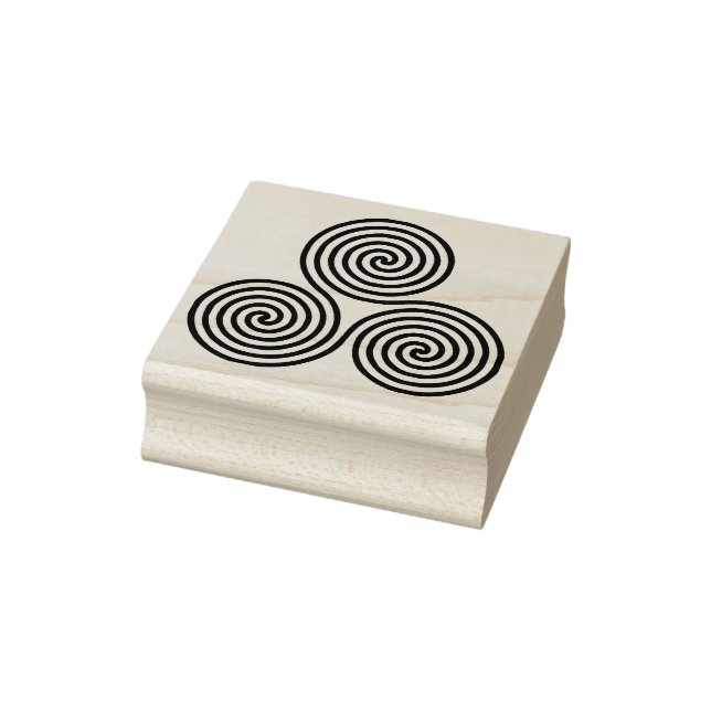 Tampons Encreurs Cercle Celtic Triple Spirales + vos idées (Tampon)