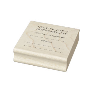 Tampons Encreurs Certificat d'authenticité Remplir