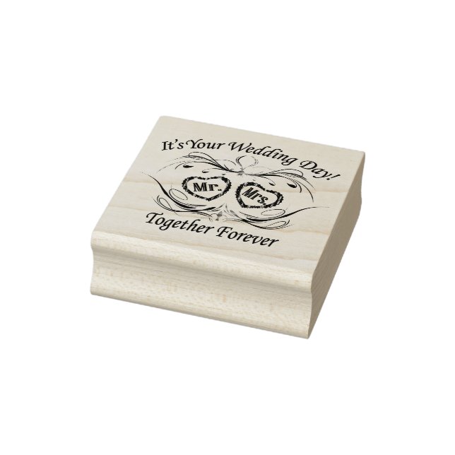 Tampons Encreurs C'est votre jour de mariage - Script (Tampon)