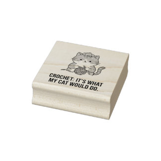 Tampons Encreurs Chapeau Bleu Mignon Chat Roux Accessoire de Courri