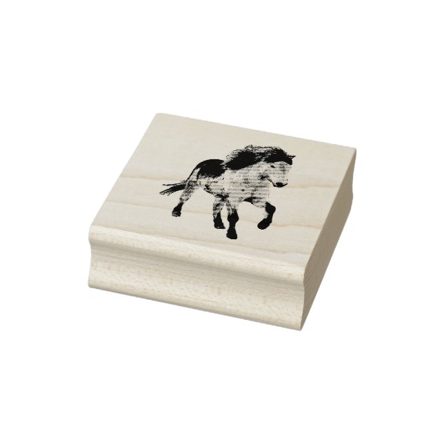 Tampons Encreurs Cheval islandais en mouvement (Tampon)