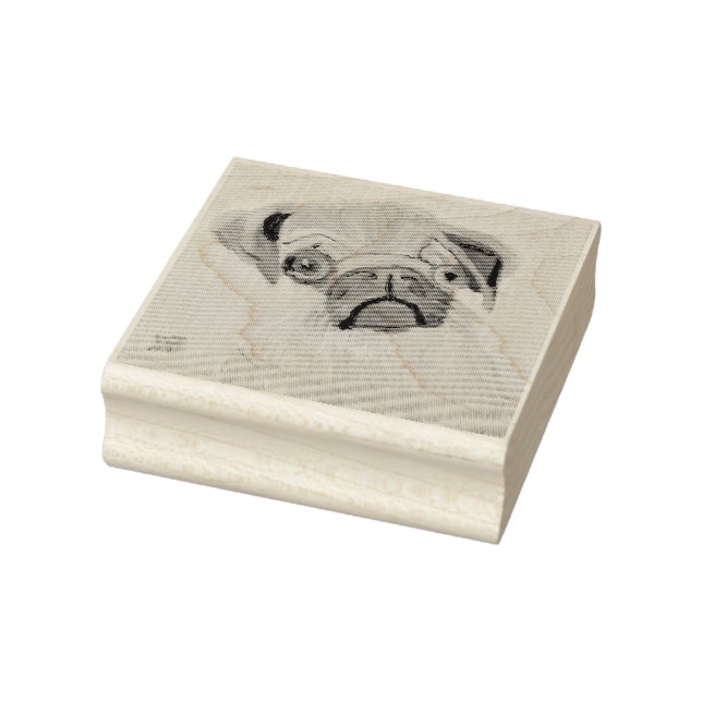 Tampons Encreurs Chien carlin (Tampon)