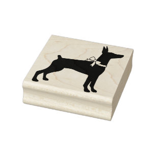 Tampons Encreurs Chien chiot Dobermann Pinscher