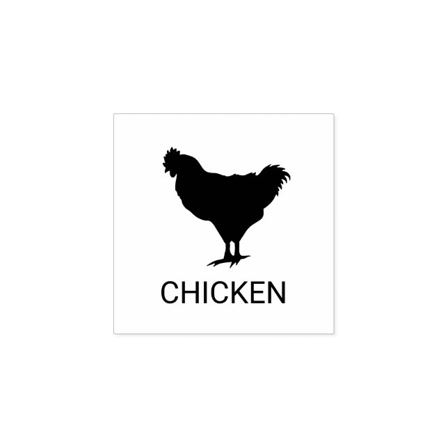Tampons Encreurs Choix de repas Mariage de poulet (Impression)