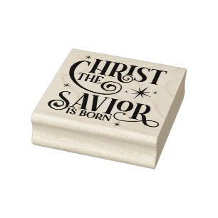 Tampons Encreurs Christ le Sauveur est né