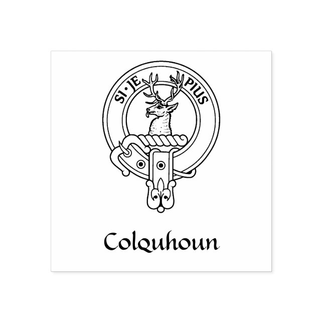 Tampons Encreurs Clan Colquhoun Crest (Impression)
