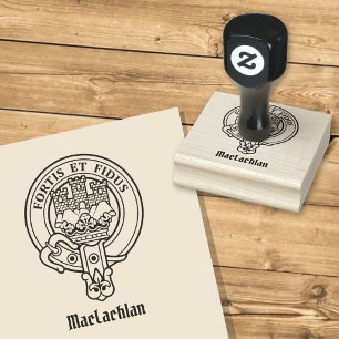 Tampons Encreurs Clan MacLachlan Crest Timbre en caoutchouc