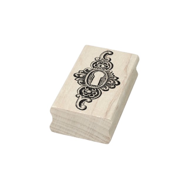 Tampons Encreurs Clavier Vintage Orné (Tampon)