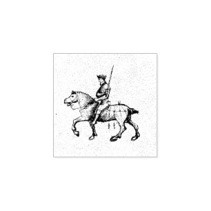 Tampons Encreurs Combat équestre (manuscrit médiéval 1,3)