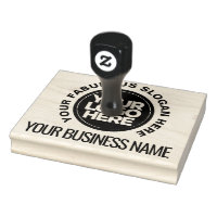 Concevez votre propre logo estampille en caoutchou